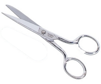 And Trimming Seams - Scissors - Gingher 13cm Knife Edge (421x478), Png Download