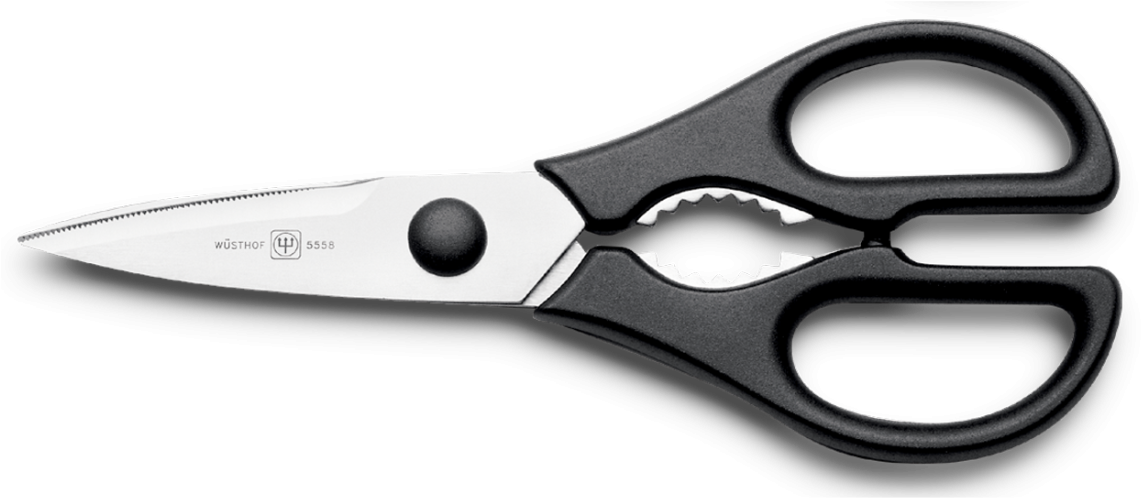Wusthof Kitchen Shears - Kitchen Scissors Png (1280x590), Png Download