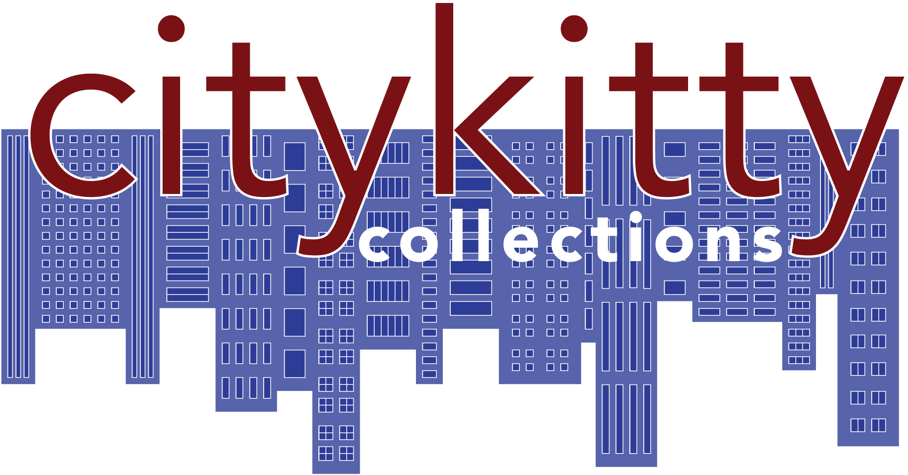 City Kitty Collections Catprint Llc (2000x1111), Png Download