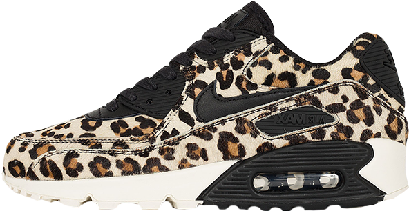 Nike Damen Schuhe Leopard (640x387), Png Download