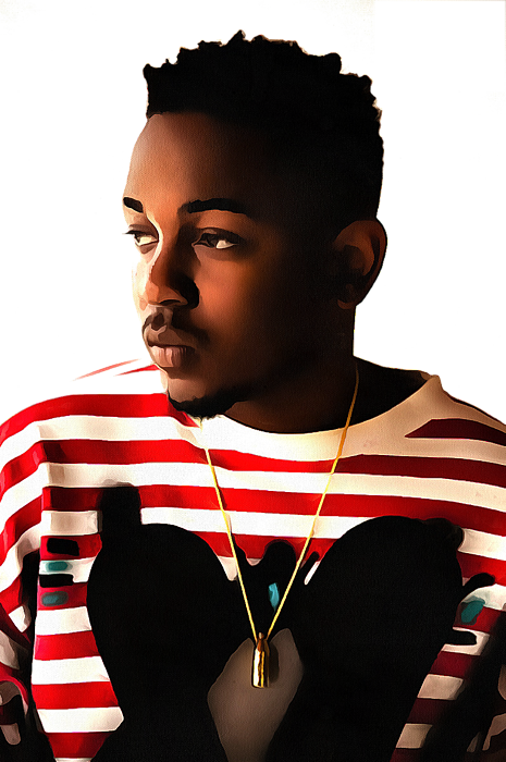 Bleed Area May Not Be Visible - Kendrick Lamar 2012 (465x700), Png Download