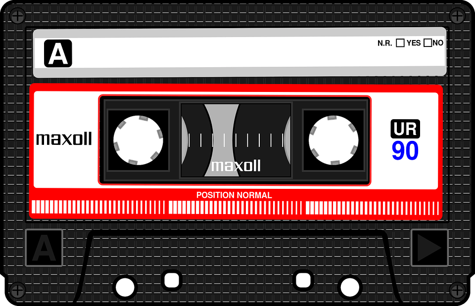 Compact Cassette Musicassette Mc Cassette - Cassette Png (526x340), Png Download