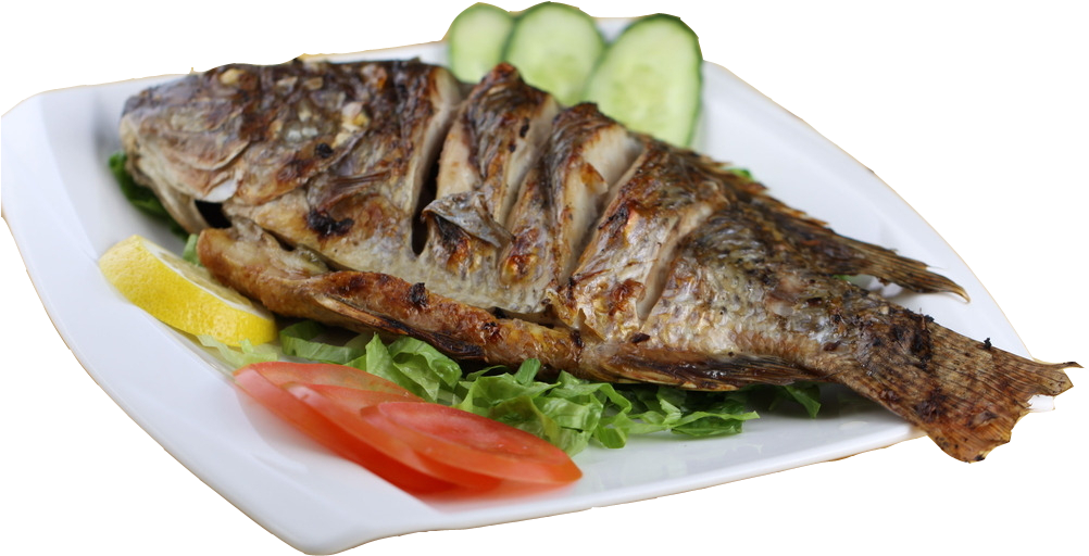 Grilling Fish As Food Computer File A - Grilled Fish Png (1024x683), Png Download