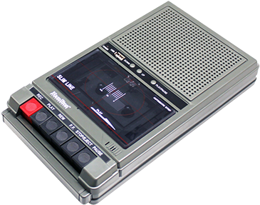 Hamilton Buhl Vcom Ac/dc Cassette Tape Player Recorder - Cassette Player (400x400), Png Download