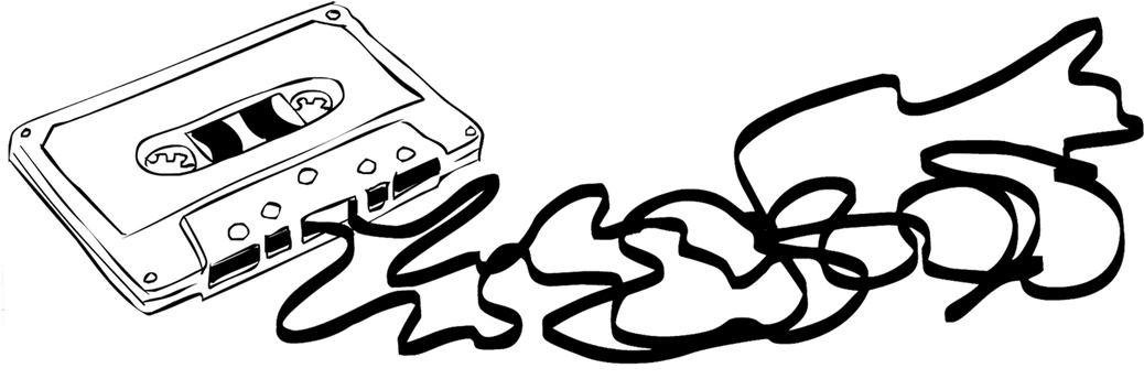 Tape-spool@2x (1400x475), Png Download