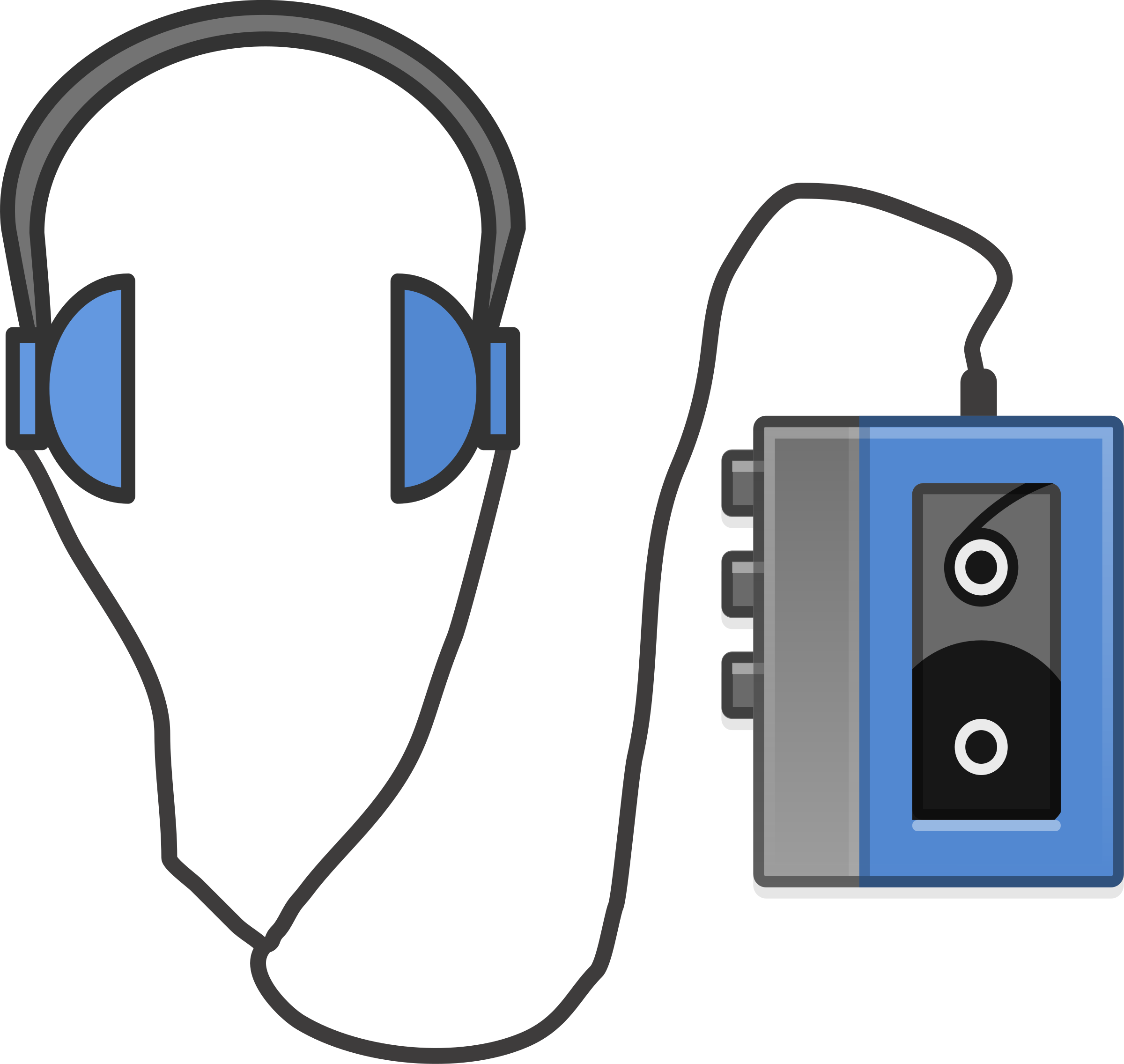 Tape Recorder Clip Art Free Download - Cassette Player Clip Art (845x800), Png Download