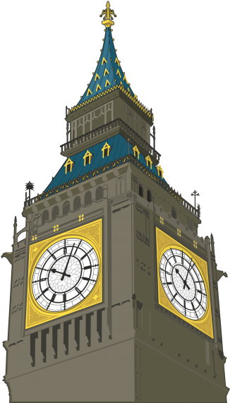 Buildings And Travel, Travel, Vector, City Free Png - Big Ben (640x640), Png Download