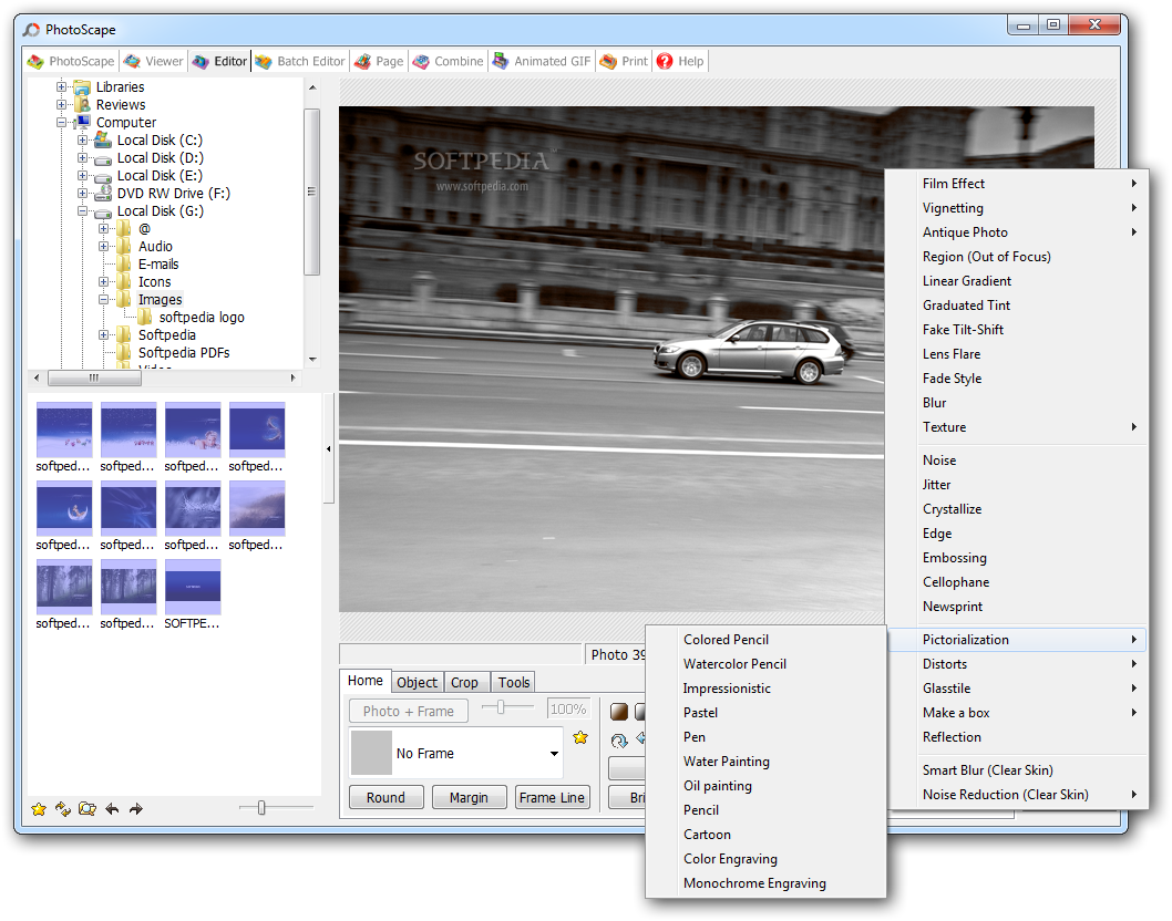 Review Image - Photoscape Preview (1058x832), Png Download