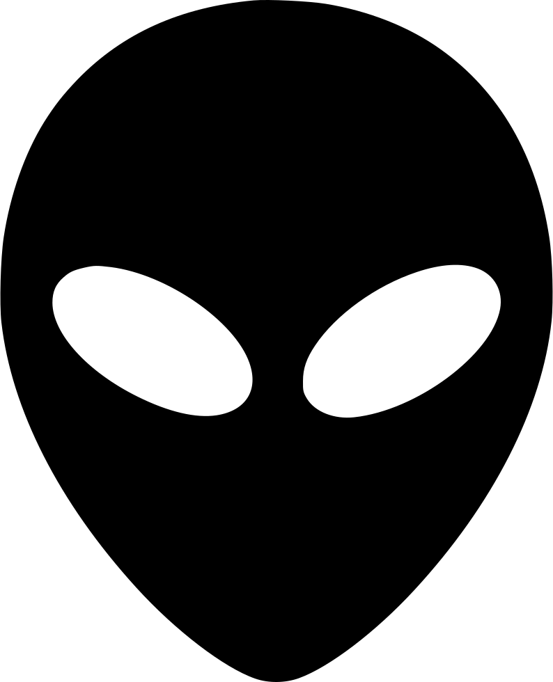 Alien Face Comments - Alien Icon (794x980), Png Download