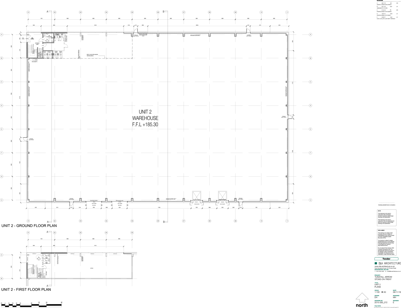 Warehouse To Rent In Unit 2, Tunstall Arrow South, - Diagram (1350x1037), Png Download