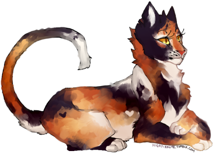 Mapleshade Has To Be My Favorite Female Villain From - Female Villains In Warrior Cats (500x375), Png Download