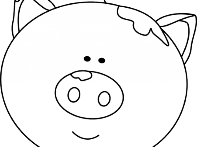 Clipart Pig Face - Clip Art (640x480), Png Download