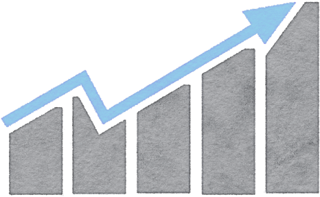 Chart With Arrow Pointing Up - Architecture (580x287), Png Download