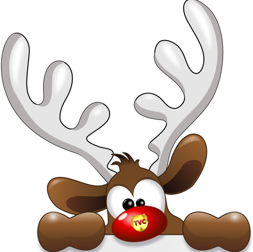 Click - Rudolph The Red Nosed Reindeer Png (848x843), Png Download