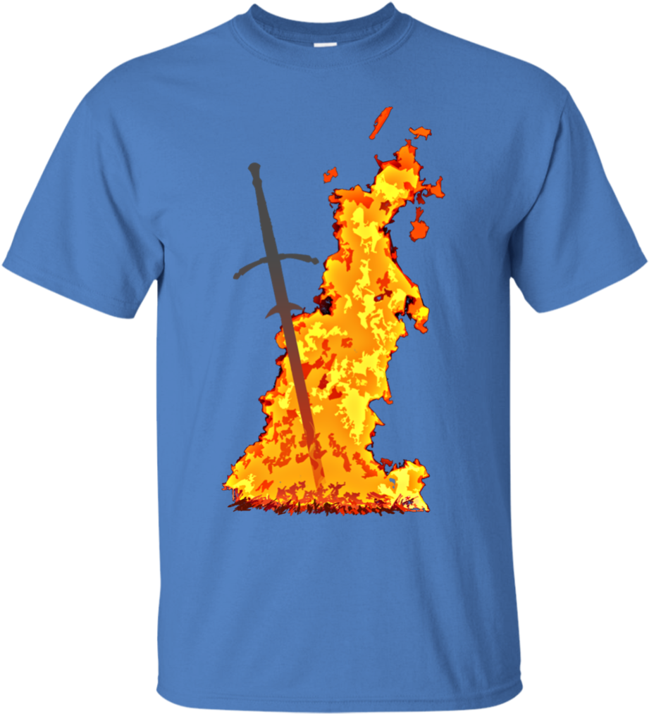 Dark Souls Bonfire Darksoulsauto - Michigan State Shirts (1024x1024), Png Download