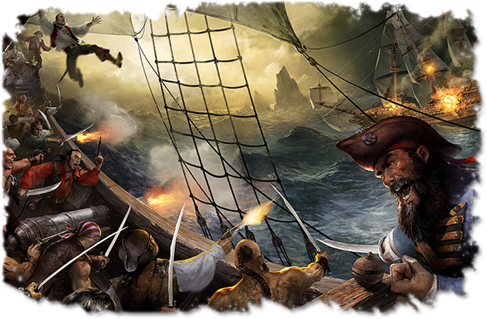 S29 - Tales Of Pirates & Blue Water (720x480), Png Download