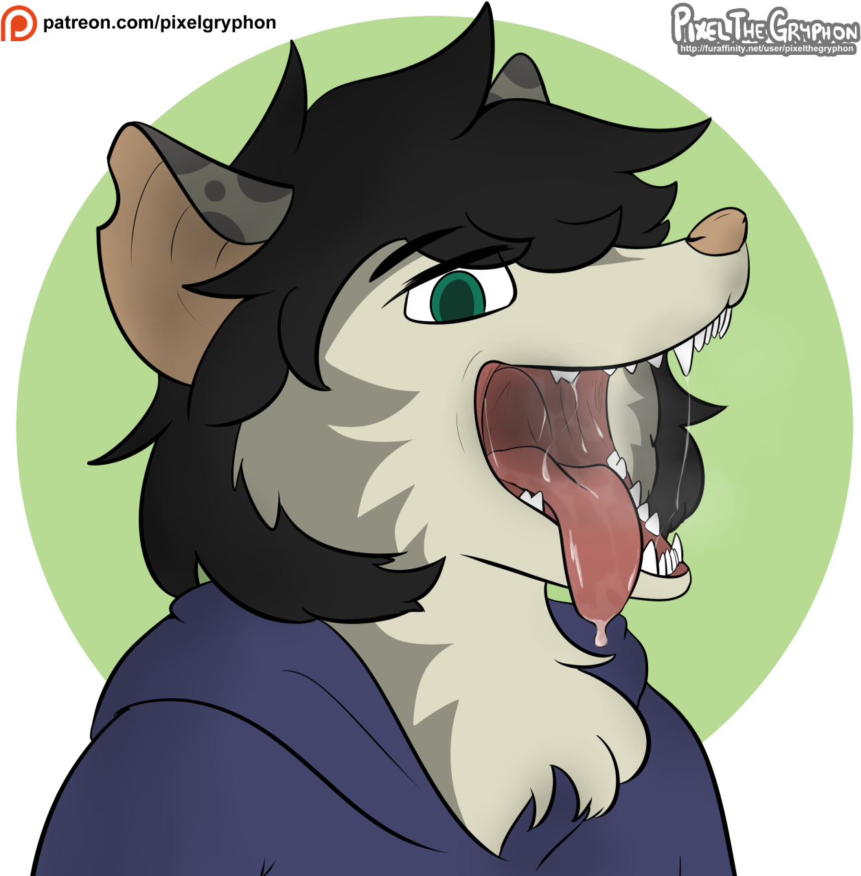 Possum Mouth - Fur (1280x1280), Png Download