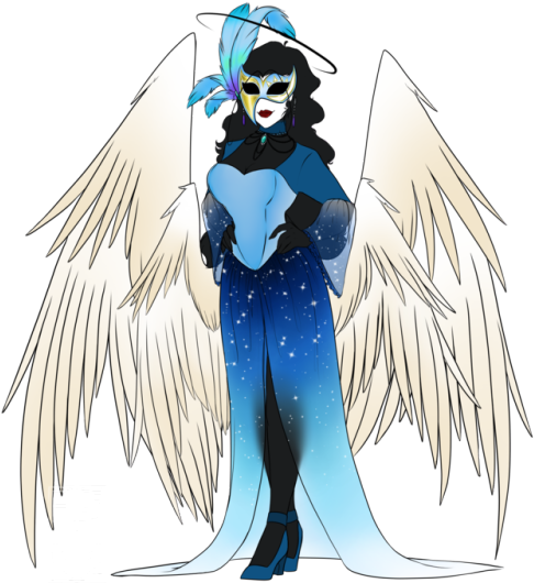 Drew One Of My Batim Ocs For A Masquerade Discord Server - Cartoon (500x611), Png Download