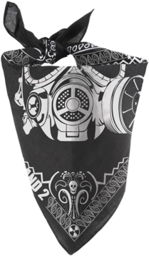 Allée Du Foulard Foulard Bandana Echarpe (413x413), Png Download