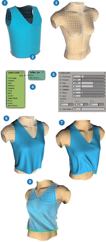Compounds Or Nodes, Or Use Most Ice Nodes As You Would - Blouse (429x979), Png Download