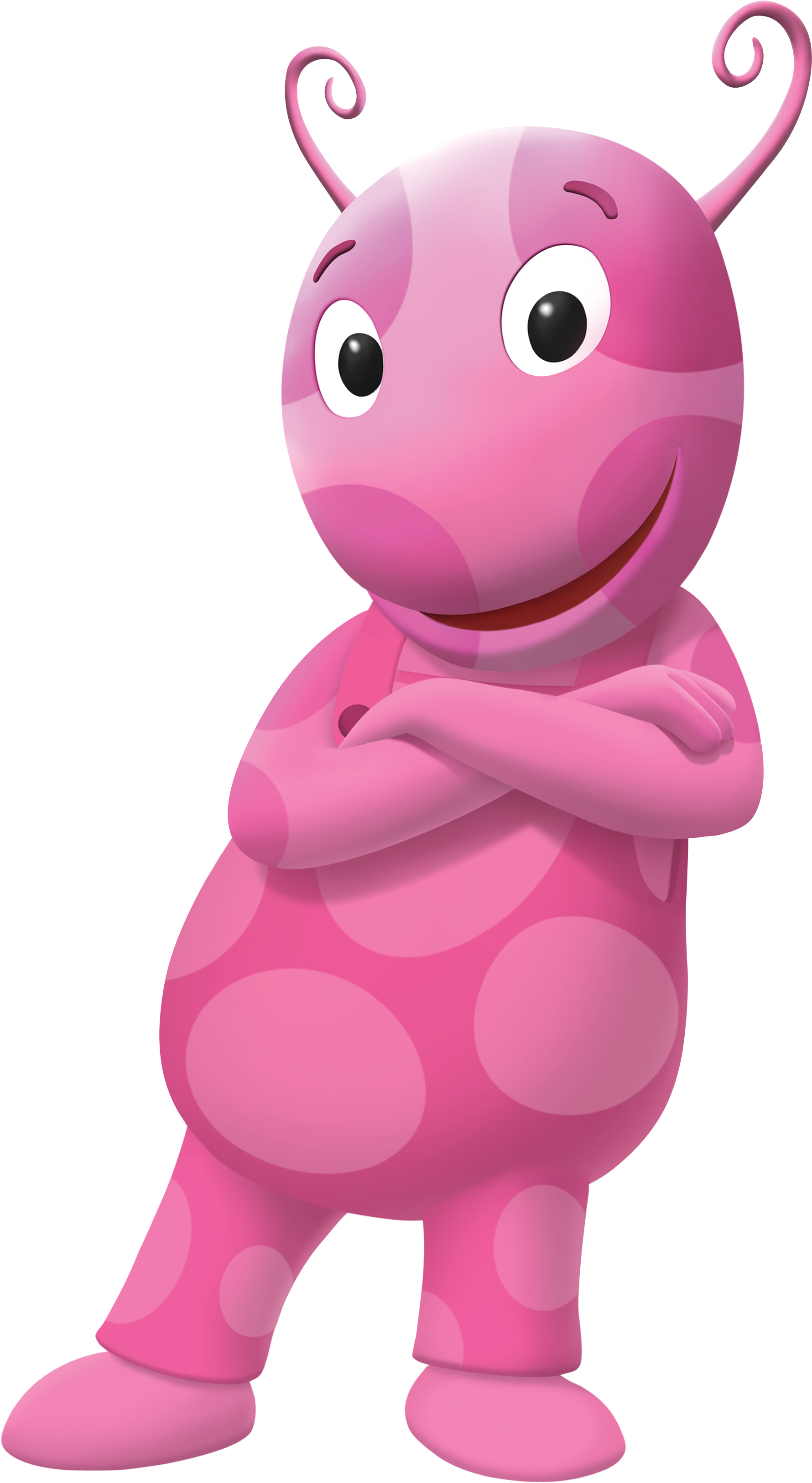 The Backyardigans Uniqua Cross-armed Nickelodeon Nick - Uniqua Backyardigans (2748x3600), Png Download