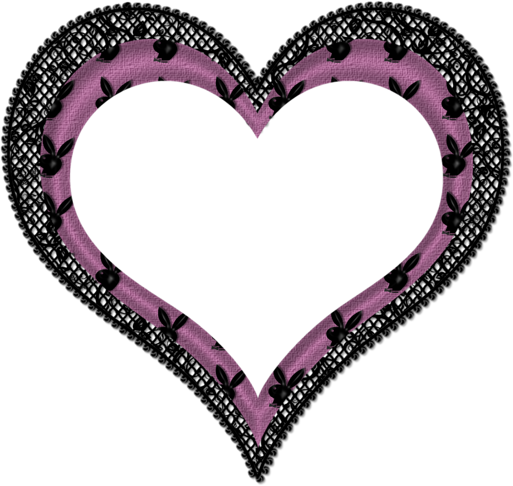 Lacarolita Pb Bunny Frame3 - Heart (1000x1000), Png Download