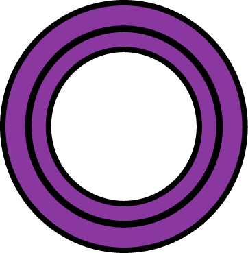 Onion Slices Clipart - Footprint (362x369), Png Download