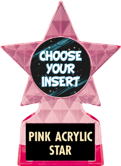 Pink Star - - Hamburger Weg (300x400), Png Download