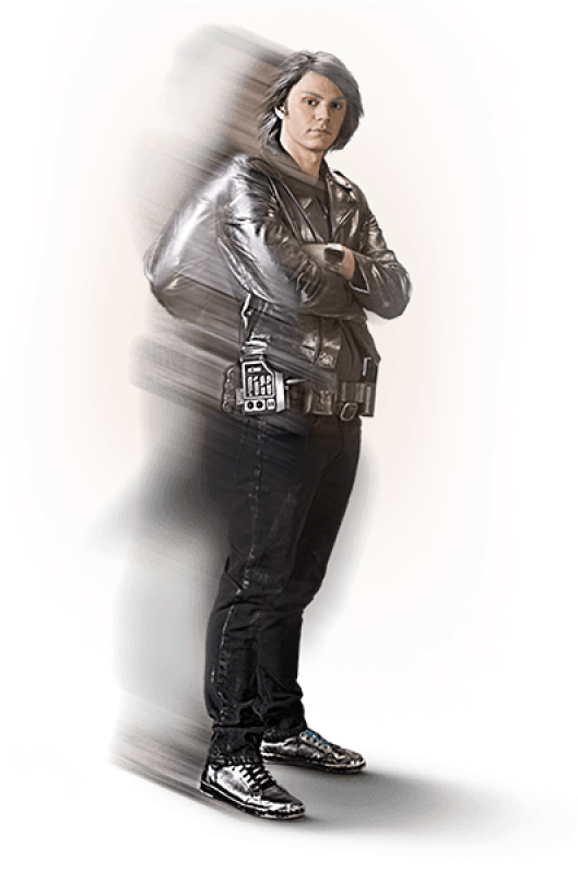 X Men Apacalypse Quick Silver Evans Peter Leather Jacket - Quicksilver Evan Peters Hd (800x800), Png Download