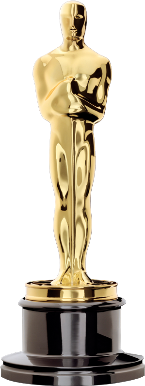 Academy Awards - Oscar Statue Transparent Background (411x832), Png Download