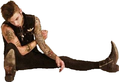“ Have A Transparent Andy To Sit On Your Blog C - Andy Biersack (467x335), Png Download