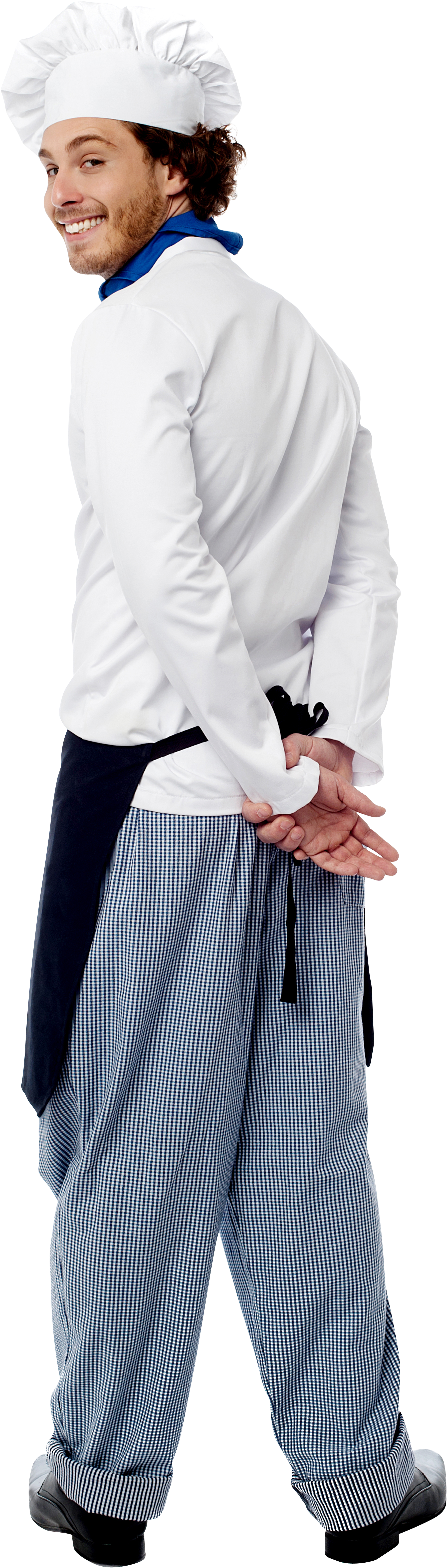 Female Chef Icon Png Download - Transparent Chef Standing (3200x4809), Png Download