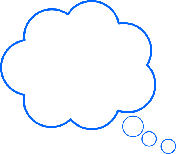 Think Bubble Png - Clip Art (600x527), Png Download