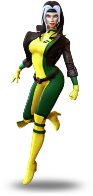 Rogue - Rogue Marvel Heroes Png (300x420), Png Download