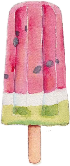 Popsicle Ftesticker - Popsicle Drawing (240x565), Png Download