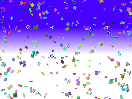 Effect Confetti Birthday Party Colorful Ha - Birthday Effect Png (453x340), Png Download