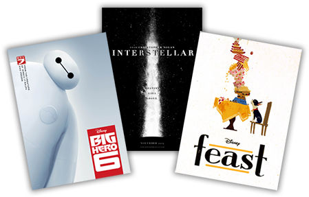 Disney Took Home Both Animated Oscars This Year Winning - Big Hero 6 (450x295), Png Download