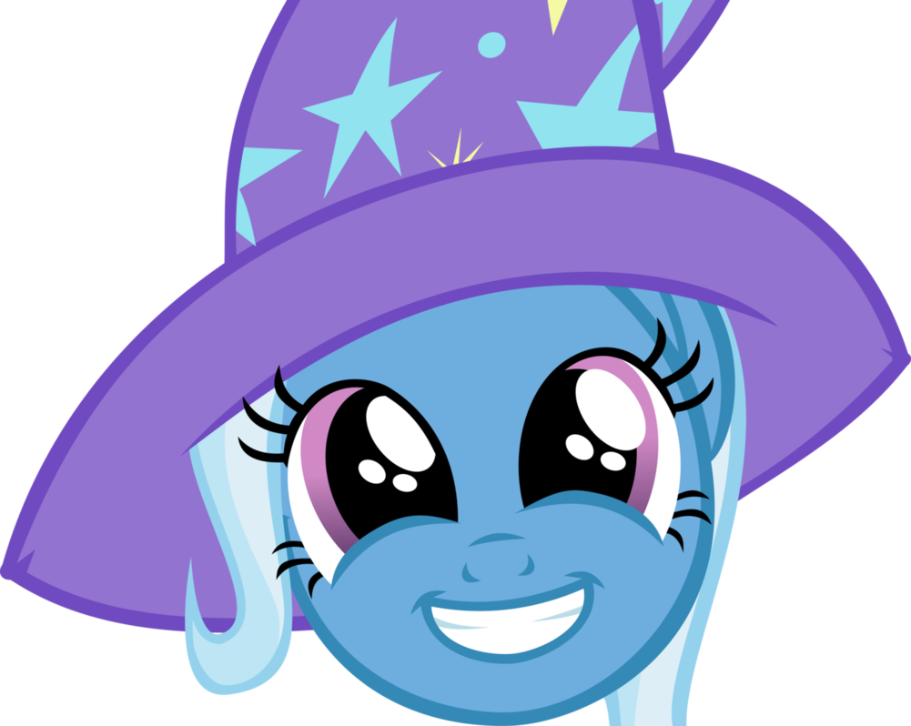 Pinkie Pie Rainbow Dash Rarity Twilight Sparkle Fluttershy - Mlp Trixie Face Vector (1001x798), Png Download