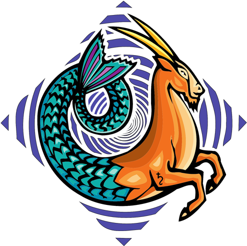 Capricorn Mermaid Color Ink Tattoo Design - Tatto Full Color Png (500x496), Png Download