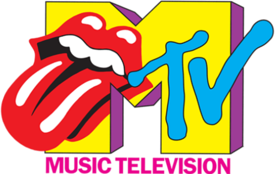 Mtv Logo White1 - George Lois Logos: The Creative Punch Of Big Idea Branding (538x341), Png Download