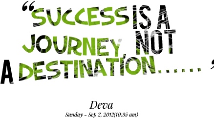 Clipart Free I Was Once Told A Basic Truth In Life - Quotes About Success Png (499x313), Png Download