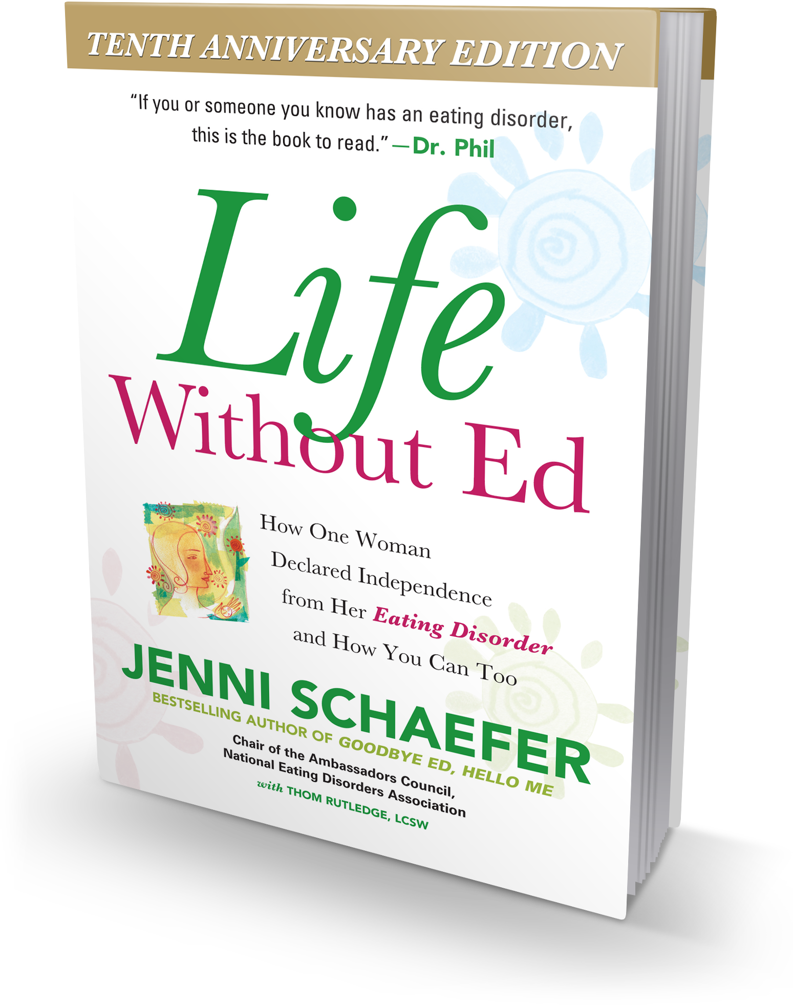 And Life Without Ed - Life Without Ed By Jenni Schaefer & Thom Rutledge (1549x1963), Png Download