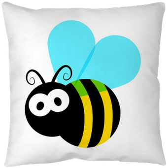 Bee Seamless Pattern - Bee (400x400), Png Download