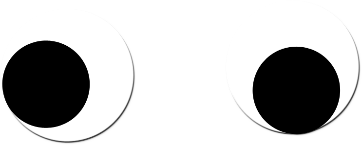 Googly Eyes - Googly Eyes Png Gif (743x298), Png Download