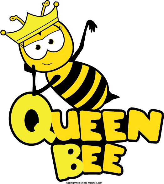 Click To Save Image - Queen Bee Clip Art (523x587), Png Download
