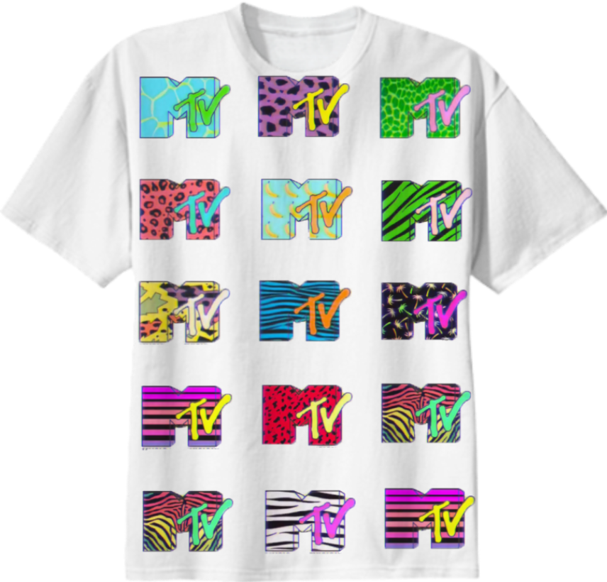 00 Design By Sp00ky - Mtv Logo 90s (856x820), Png Download