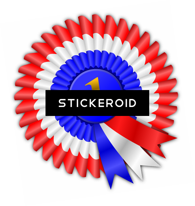 Winner Ribbon - Rosette Clipart (677x716), Png Download