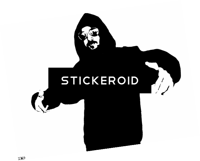Gangsta - Gangster Stencil (699x564), Png Download