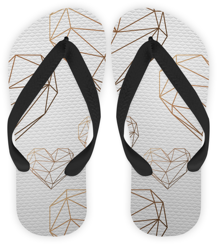 Chinelo Heart Line De Geandro Valcortena - Chinelo Dia Dos Namorados (800x800), Png Download