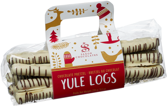 Chocolate Pretzel Yule Logs Sold Out - Chocolate (600x600), Png Download